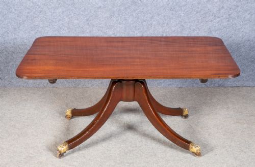 Regency Mahogany Coffee Table (Adapted)