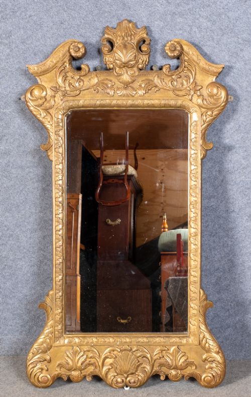 Georgian Style Gilded Wall Mirror