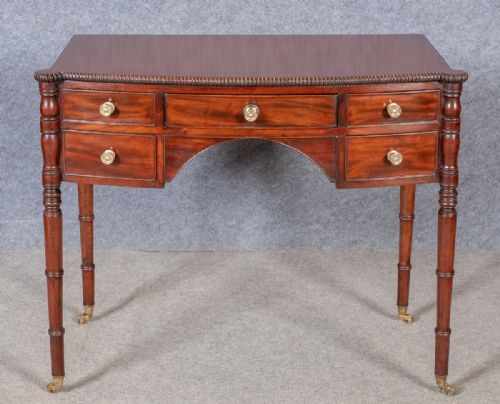 Regency Bow Fronted Side Table
