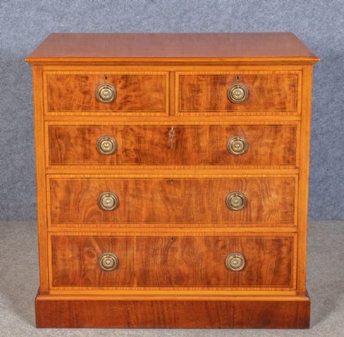 Good Quality Edwardian Inlaid Chest of Drawers