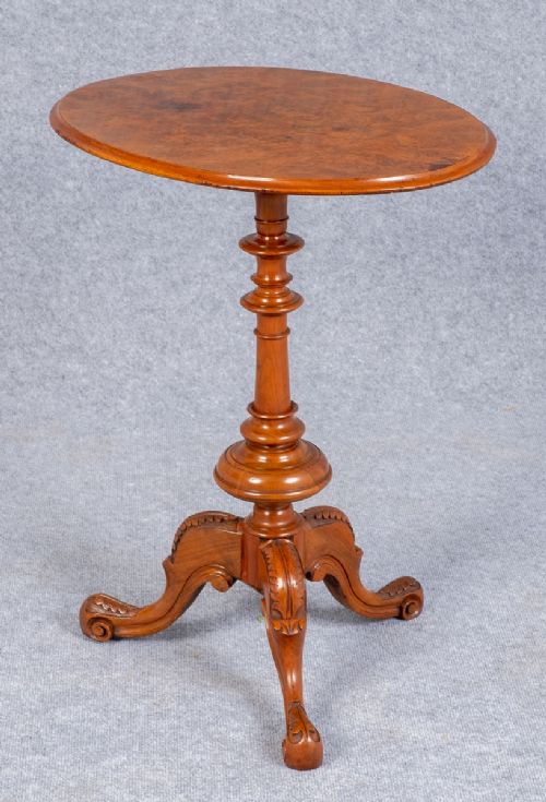 Victorian Burr Walnut Occasional Table