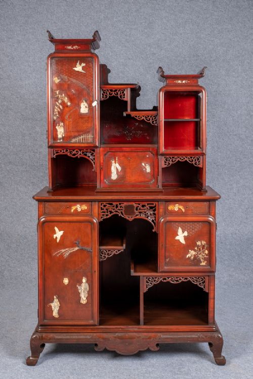 Chinoiserie Gabriel Viardot Style Cabinet