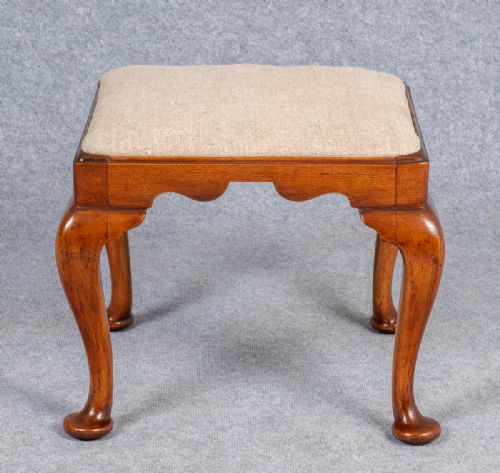 George II Style Mahogany Stool
