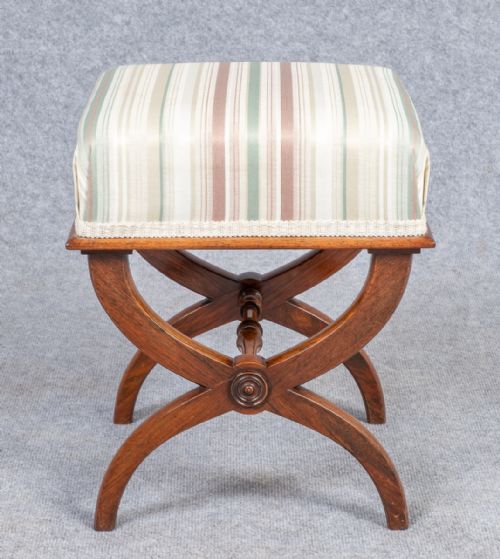Good "X" Frame Rosewood Stool
