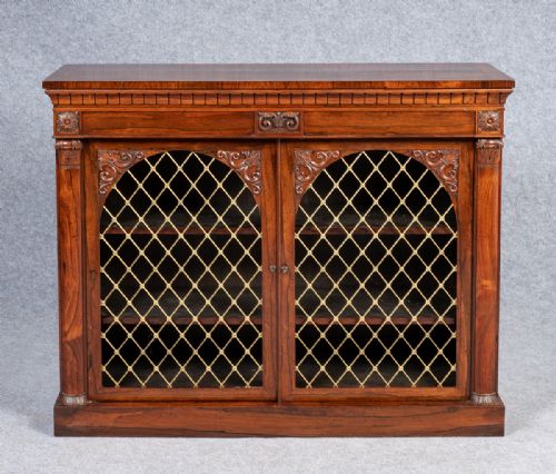 Regency Rosewood Side Cabinet