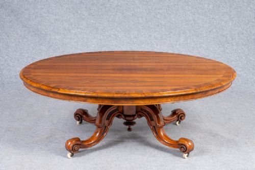 Good Victorian Walnut Coffee Table
