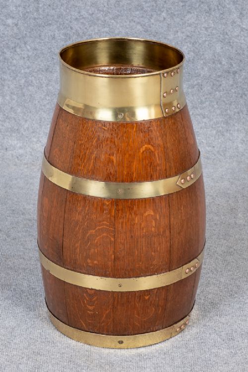 Oak Coopered Stick Stand