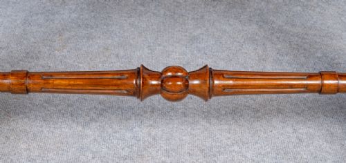 FINE VICTORIAN WALNUT MARQUETRY INLAID CENTRE TABLE - ADDITIONAL PHOTO 6