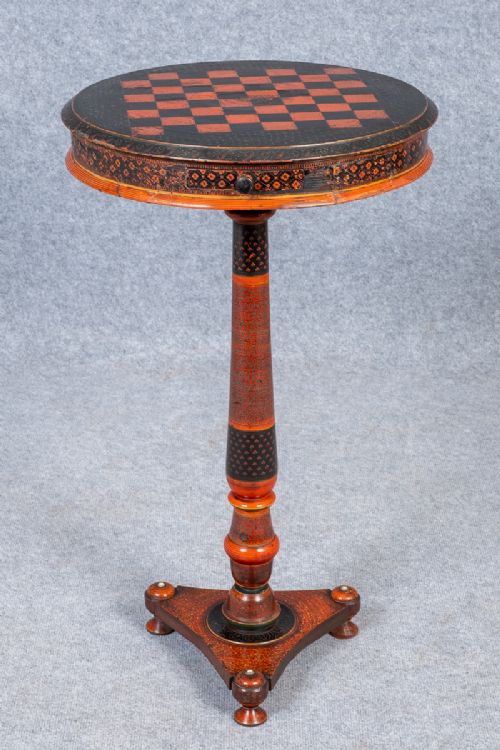 Unusual Indian Chess Table