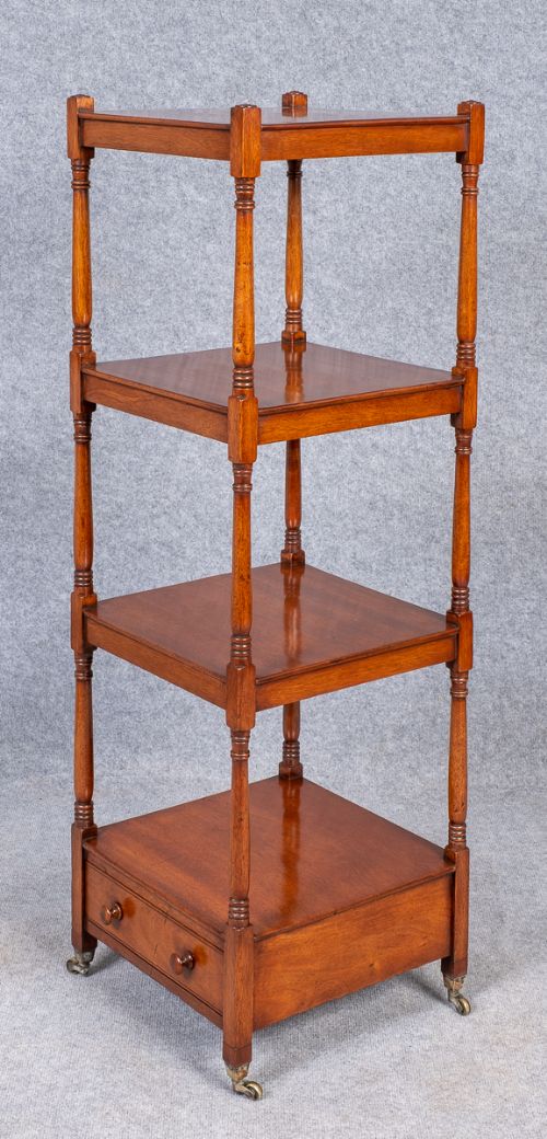 Regency Mahogany Whatnot
