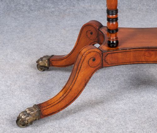 fig 1. Regency Satinwood Card Table