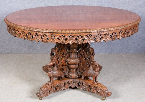 Fine Anglo Indian Centre Dining Table