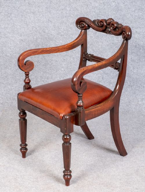 Antique William IV Desk Chair