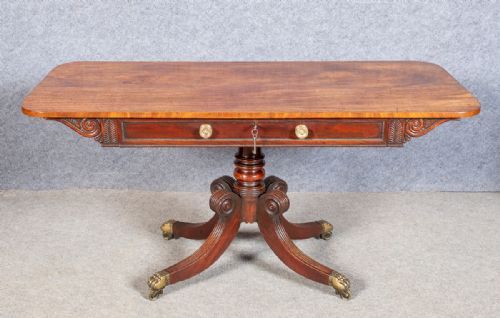 Fine Regency Freestanding Centre, Library or Sofa Table