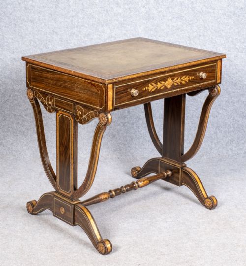 Rare American Baltimore Federal Writing Table