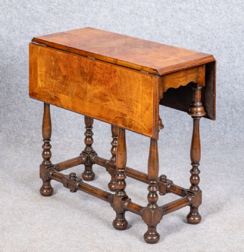 Baby Walnut Drop Leaf Sutherland Table