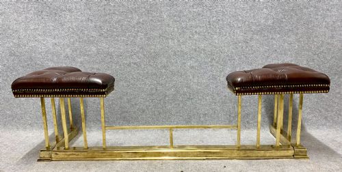 Victorian Brass and Leather Club Fender