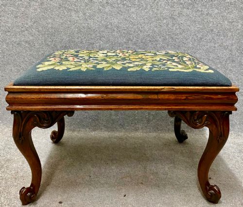 Victorian Rosewood Stool