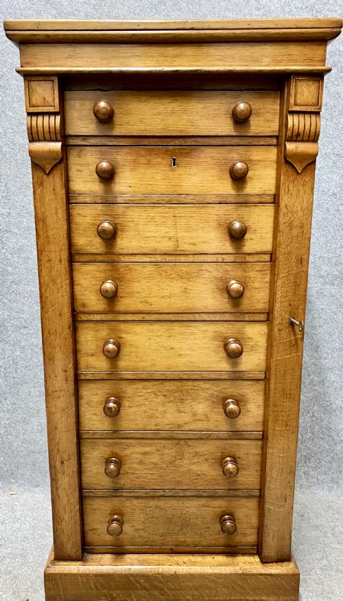 Victorian Wellington Chest of Drawers