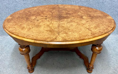 Burr Walnut Coffee Table