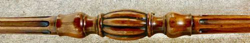 VICTORIAN BURR WALNUT 34 SIZE SUTHERLAND TABLE - ADDITIONAL PHOTO 7