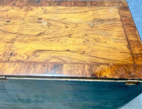 RARE GEORGE I WALNUT CHEST ON STAND - ADDITIONAL PHOTO 7