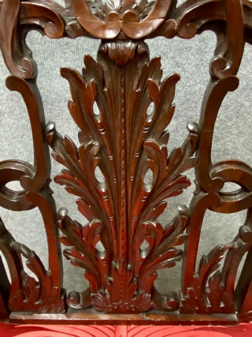 18TH C MAHOGANY ELBOW CHAIR ATTRIBUTED TO ROBERT MANWARING - ADDITIONAL PHOTO 3