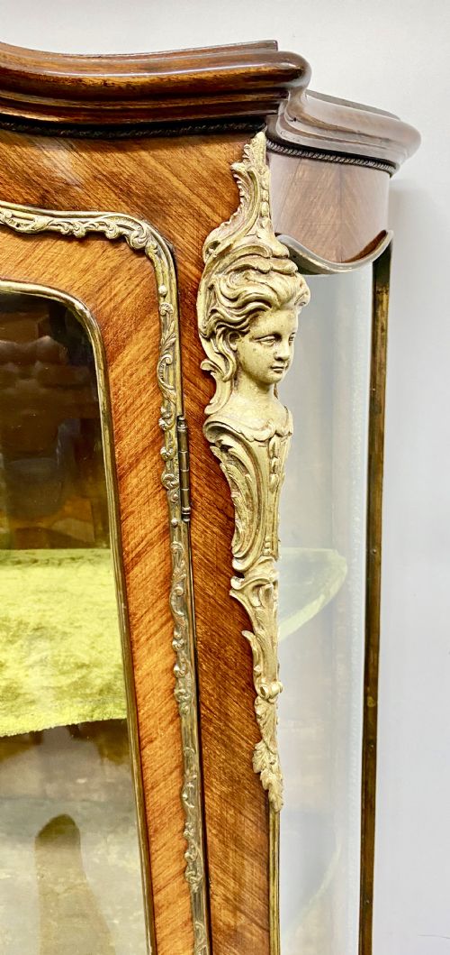 SUPERIOR QUALITY VERNIS MARTIN CABINET VITRINE - ADDITIONAL PHOTO 3