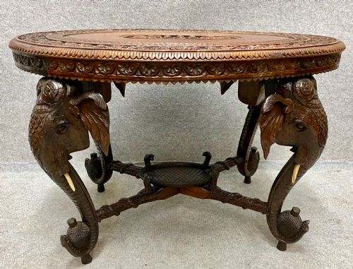 Anglo Indian Elephant Coffee Table