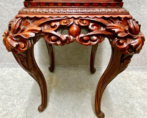 UNUSUAL CINNABAR LACQUER CABINET - ADDITIONAL PHOTO 5