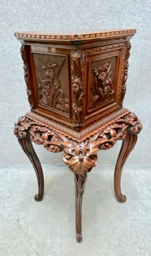 UNUSUAL CINNABAR LACQUER CABINET - ADDITIONAL PHOTO 6