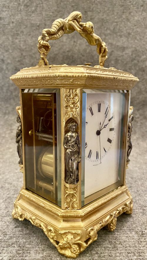 Fine French Carriage Clock from Bolvillier of Paris