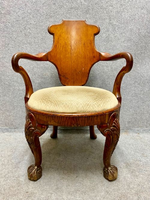 Gillows Library Chair for Restoration