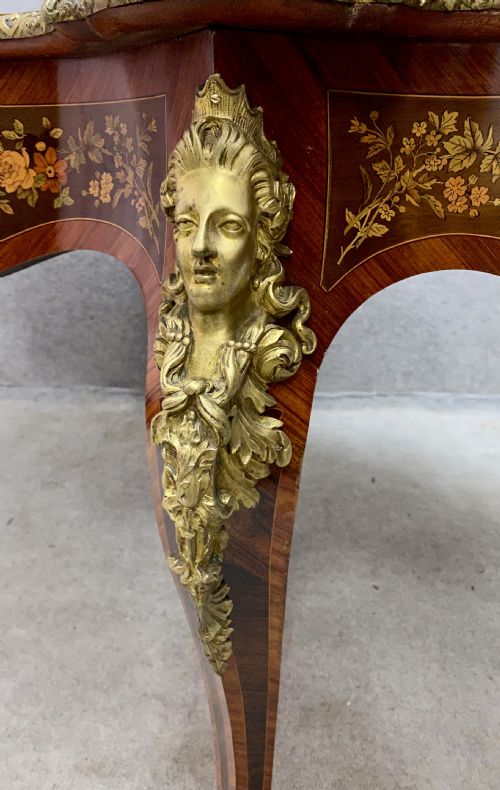 FINE FRENCH MARQUETRY CENTRE TABLE - ADDITIONAL PHOTO 11