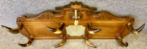 19TH CENTURY BLACK FOREST HALL STAND - ADDITIONAL PHOTO 2