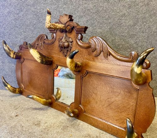 19TH CENTURY BLACK FOREST HALL STAND - ADDITIONAL PHOTO 5