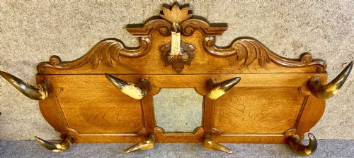 19TH CENTURY BLACK FOREST HALL STAND - ADDITIONAL PHOTO 6