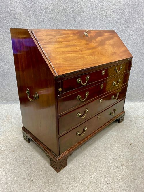 George II Mahogany Bureau