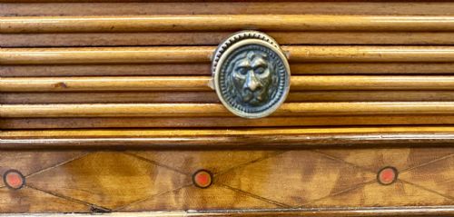 FINE GEORGE III SATINWOOD LADIES DESK - ADDITIONAL PHOTO 7