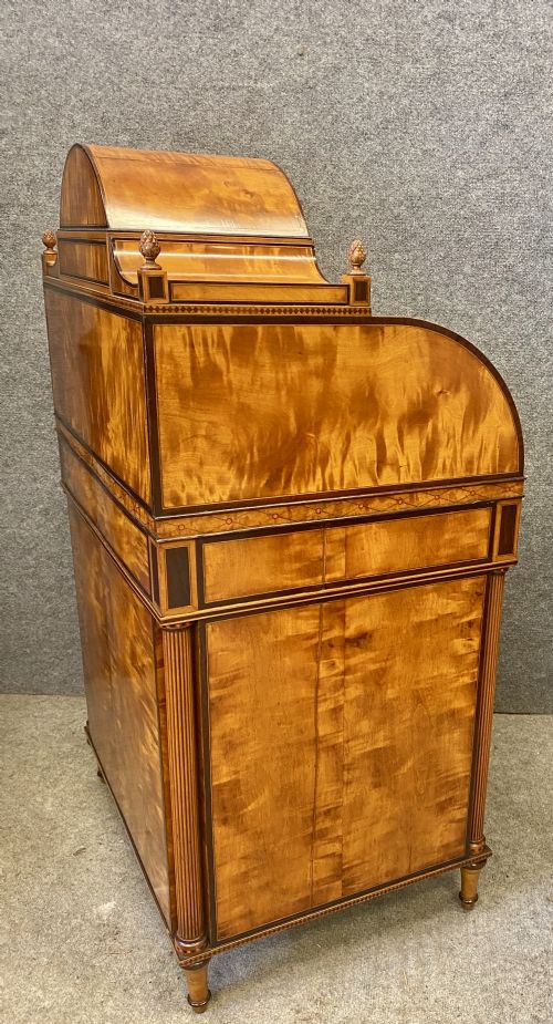 FINE GEORGE III SATINWOOD LADIES DESK - ADDITIONAL PHOTO 12
