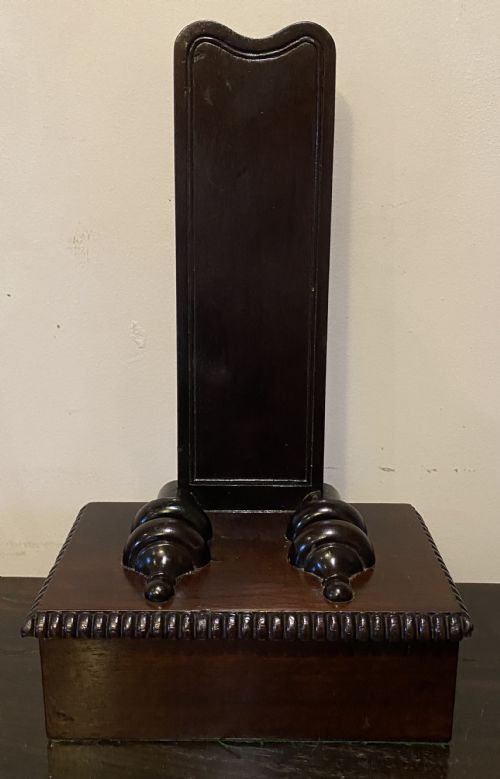 Antique Mahogany Plate Stand