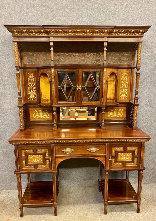 SUPERB JAMES PLUNCKETT ART FURNITURE MAKERS SIDE CABINET - ADDITIONAL PHOTO 19