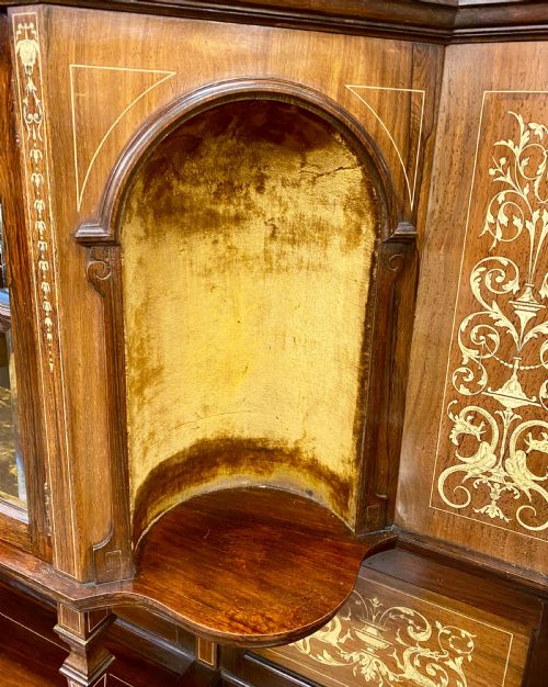 SUPERB JAMES PLUNCKETT ART FURNITURE MAKERS SIDE CABINET - ADDITIONAL PHOTO 4