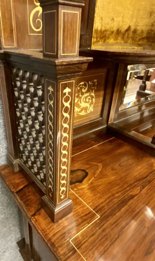 SUPERB JAMES PLUNCKETT ART FURNITURE MAKERS SIDE CABINET - ADDITIONAL PHOTO 7