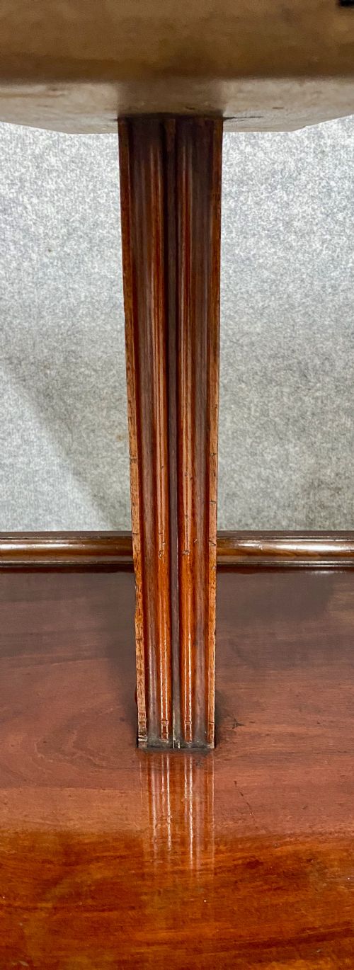 GOOD QUALITY METAMORPHIC DUMB WAITER OCCASIONAL TABLE - ADDITIONAL PHOTO 7