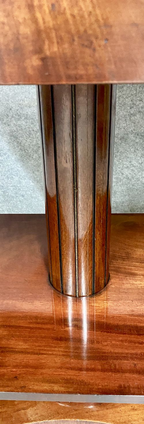 GOOD QUALITY METAMORPHIC DUMB WAITER OCCASIONAL TABLE - ADDITIONAL PHOTO 8