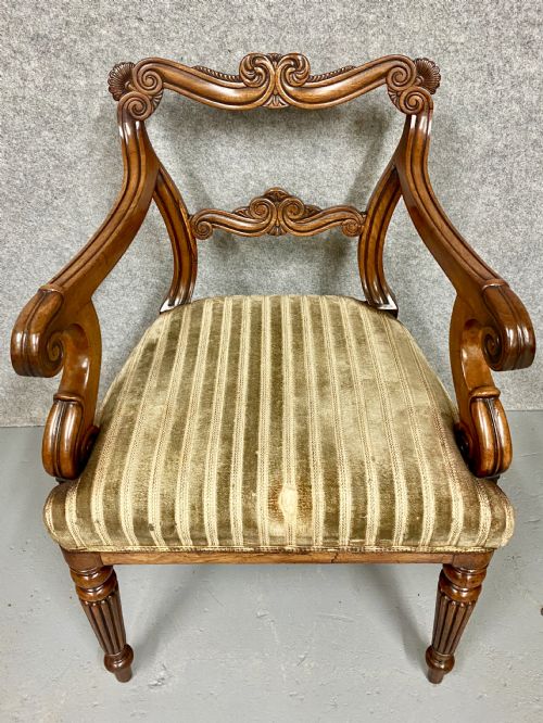 fig 1. Superb Pair of George III Chairs Attributed To Gillows of Lancaster
