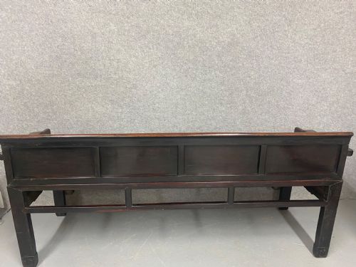ANTIQUE CHINESE HUANGHUALI WOOD BENCH - ADDITIONAL PHOTO 2