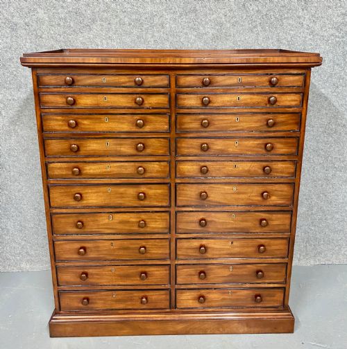 Superb George IV Collectors Chest of Drawers