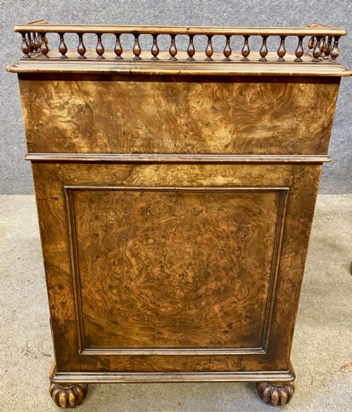 UNTOUCHED GILLOWS DESIGNED DAVENPORT RETAILED BY JAMES WINTER SON - ADDITIONAL PHOTO 2